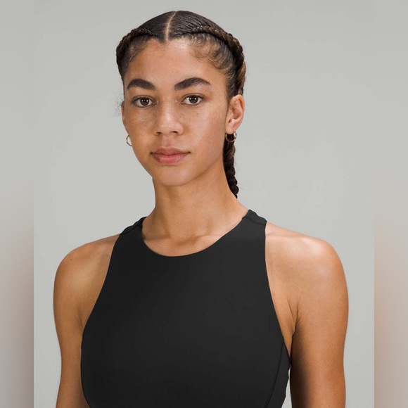 LULULEMON💎UNWORN💎COURT CRUSH DRESS✨Everlux tennis dress & short✨BLACK💎size 4 - Picture 4 of 16